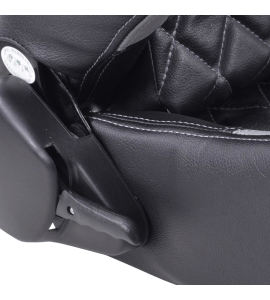 Portseat Set Las Vegas Artificial Leather Black Portseat Set Las Vegas Artificial Leather Black